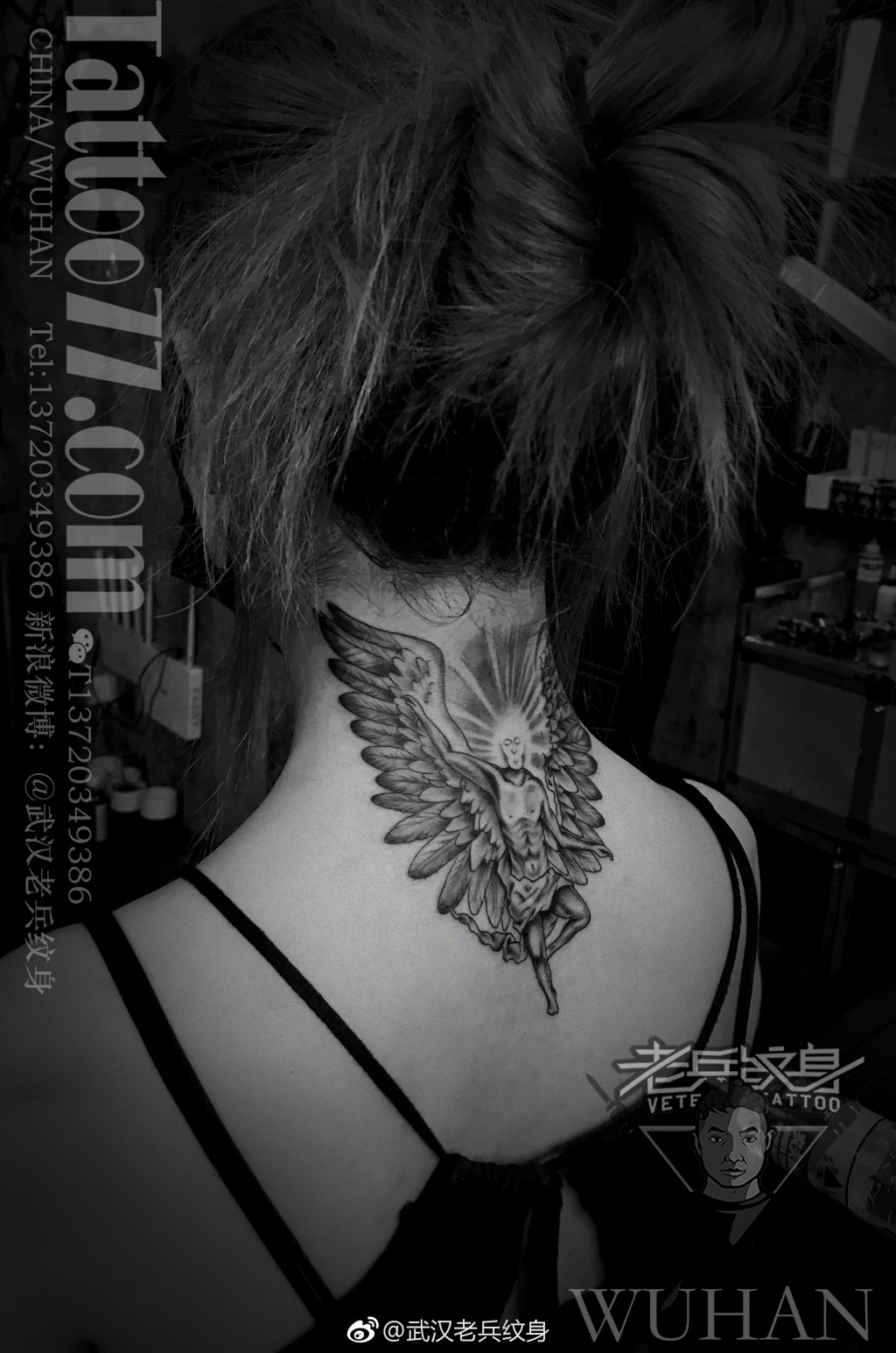 翅膀羽毛纹身 #北京文身##刺青师大龙##刺青#|手工艺|其他手工艺|DragonTattoo大龙 - 原创作品 - 站酷 (ZCOOL)